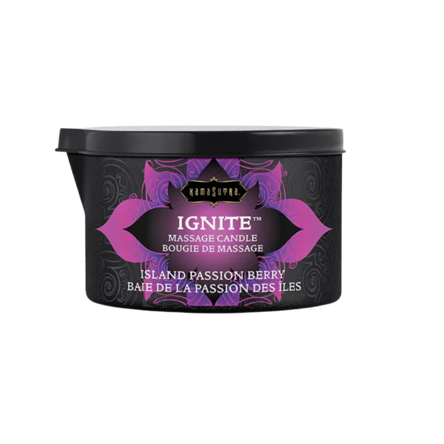 Ignite Massage Oil Candle Island Passion Berry