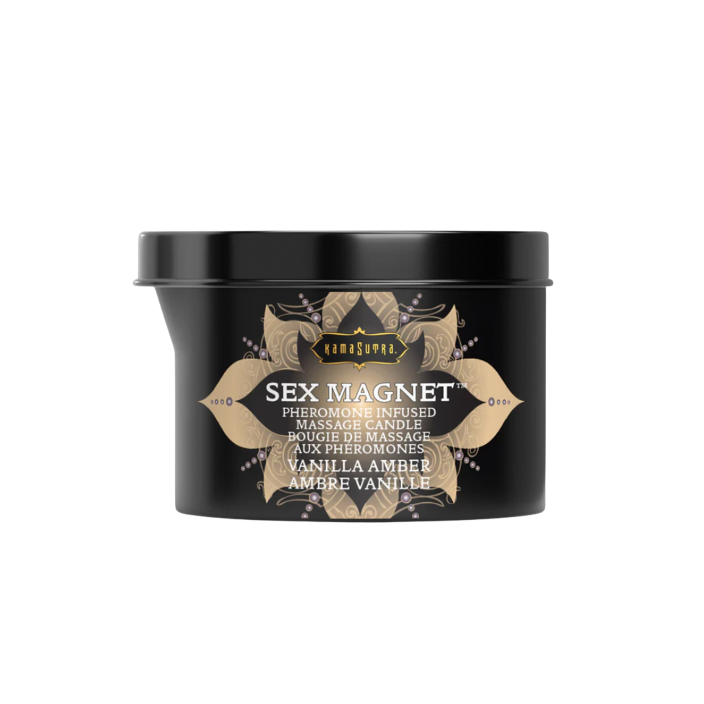 Sex Magnet Massage Candle Vanilla Amber (with pour spout) 6 oz/170 g