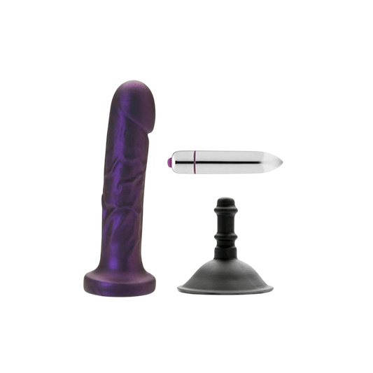 Tantus Silicone Goliath 7.2 Inch Vibrator With Suction Cup